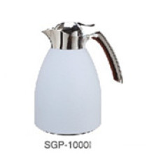 Bouilloire / bouilloire de café de vide d&#39;acier inoxydable de Solidware avec la recharge en verre